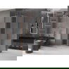 Mexen Velar kabina prysznicowa rozsuwana 120 x 120 cm, szron, miedź szczotkowana - 871-120-120-31-65