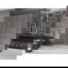 Mexen Velar kabina prysznicowa rozsuwana 140 x 70 cm, szron, miedź szczotkowana - 871-140-070-31-65