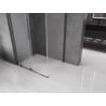 Mexen Velar kabina prysznicowa rozsuwana 120 x 85 cm, szron, gun gray szczotkowany - 871-120-085-31-66