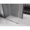 Mexen Velar kabina prysznicowa rozsuwana 140 x 85 cm, szron, gun gray szczotkowany - 871-140-085-31-66