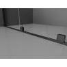 Mexen Velar kabina prysznicowa rozsuwana 110 x 70 cm, szron, czarna - 871-110-070-31-70