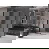 Mexen Velar kabina prysznicowa rozsuwana 110 x 85 cm, szron, czarna - 871-110-085-31-70