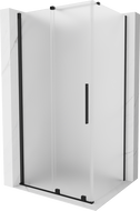 Mexen Velar kabina prysznicowa rozsuwana 110 x 90 cm, szron, czarna - 871-110-090-31-70