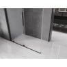 Mexen Velar kabina prysznicowa rozsuwana 140 x 70 cm, szron, czarna - 871-140-070-31-70