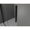 Mexen Velar kabina prysznicowa rozsuwana 140 x 90 cm, szron, czarna - 871-140-090-31-70