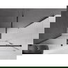 Mexen Velar kabina prysznicowa rozsuwana 150 x 90 cm, szron, czarna - 871-150-090-31-70