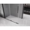 Mexen Velar kabina prysznicowa rozsuwana 160 x 100 cm, szron, czarna - 871-160-100-31-70