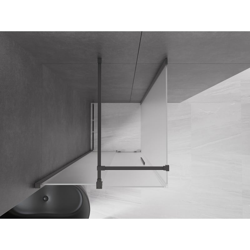 Mexen Velar kabina prysznicowa rozsuwana 90 x 90 cm, szron, gun metal - 871-090-090-31-95