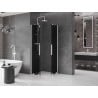 Mexen Velar Duo kabina prysznicowa rozsuwana 80 x 80 cm, grafit, biała - 871-080-080-42-20