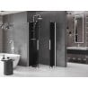 Mexen Velar Duo kabina prysznicowa rozsuwana 100 x 90 cm, grafit, biała - 871-100-090-42-20