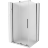 Mexen Velar kabina prysznicowa rozsuwana 100 x 85 cm, szron, gun metal - 871-100-085-31-95