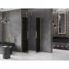 Mexen Velar Duo kabina prysznicowa rozsuwana 80 x 80 cm, grafit, złota - 871-080-080-42-50