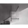 Mexen Velar kabina prysznicowa rozsuwana 120 x 120 cm, szron, gun metal - 871-120-120-31-95