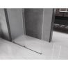 Mexen Velar kabina prysznicowa rozsuwana 140 x 75 cm, szron, gun metal - 871-140-075-31-95