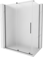 Mexen Velar kabina prysznicowa rozsuwana 160 x 90 cm, szron, gun metal - 871-160-090-31-95