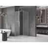 Mexen Velar kabina prysznicowa rozsuwana 120 x 120 cm, szron, nikiel szczotkowany - 871-120-120-31-97