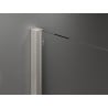 Mexen Velar kabina prysznicowa rozsuwana 120 x 80 cm, szron, nikiel szczotkowany - 871-120-080-31-97