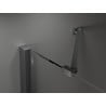 Mexen Velar Duo kabina prysznicowa rozsuwana 100 x 90 cm, szron, gun gray szczotkowany - 871-100-090-32-66