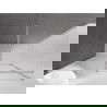 Mexen Velar kabina prysznicowa rozsuwana 140 x 70 cm, szron, nikiel szczotkowany - 871-140-070-31-97
