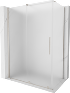 Mexen Velar kabina prysznicowa rozsuwana 150 x 90 cm, szron, nikiel szczotkowany - 871-150-090-31-97