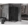 Mexen Velar Duo kabina prysznicowa rozsuwana 90 x 80 cm, grafit, czarna - 871-090-080-42-70