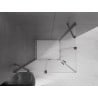 Mexen Velar Duo kabina prysznicowa rozsuwana 90 x 80 cm, szron, gun metal - 871-090-080-32-95