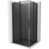 Mexen Velar Duo kabina prysznicowa rozsuwana 100 x 90 cm, grafit, gun metal - 871-100-090-42-95