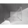 Mexen Velar L Duo kabina prysznicowa rozsuwana 90 x 80 cm, transparent, chrom - 871-090-080-02-03-01