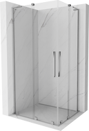 Mexen Velar L Duo kabina prysznicowa rozsuwana 100 x 90 cm, transparent, chrom - 871-100-090-02-03-01