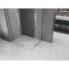 Mexen Velar L Duo kabina prysznicowa rozsuwana 100 x 90 cm, szron, chrom - 871-100-090-02-33-01