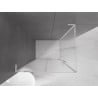 Mexen Velar L Duo kabina prysznicowa rozsuwana 100 x 90 cm, szron, chrom - 871-100-090-02-33-01