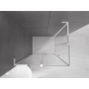 Mexen Velar L Duo kabina prysznicowa rozsuwana 90 x 80 cm, transparent, biała - 871-090-080-02-03-20