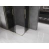 Mexen Velar L Duo kabina prysznicowa rozsuwana 100 x 90 cm, grafit, złota - 871-100-090-02-43-50