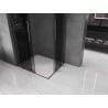 Mexen Velar L Duo kabina prysznicowa rozsuwana 90 x 80 cm, grafit, gun gray szczotkowany - 871-090-080-02-43-66