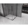 Mexen Velar L Duo kabina prysznicowa rozsuwana 100 x 90 cm, transparent, gun gray szczotkowany - 871-100-090-02-03-66
