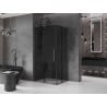 Mexen Velar L Duo kabina prysznicowa rozsuwana 100 x 90 cm, grafit, gun gray szczotkowany - 871-100-090-02-43-66