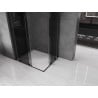 Mexen Velar L Duo kabina prysznicowa rozsuwana 90 x 80 cm, grafit, czarna - 871-090-080-02-43-70