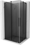 Mexen Velar L Duo kabina prysznicowa rozsuwana 100 x 90 cm, grafit, gun metal - 871-100-090-02-43-95