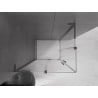 Mexen Velar L Duo kabina prysznicowa rozsuwana 100 x 90 cm, transparent, gun metal - 871-100-090-02-03-95
