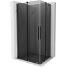 Mexen Velar L Duo kabina prysznicowa rozsuwana 90 x 80 cm, grafit, gun metal - 871-090-080-02-43-95