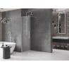 Mexen Velar ścianka prysznicowa rozsuwana Walk-in 90 x 200 cm, szron 8 mm, chrom - 871-090-000-33-01