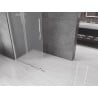 Mexen Velar ścianka prysznicowa rozsuwana Walk-in 90 x 200 cm, szron 8 mm, chrom - 871-090-000-33-01