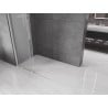Mexen Velar ścianka prysznicowa rozsuwana Walk-in 90 x 200 cm, szron 8 mm, chrom - 871-090-000-33-01