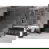 Mexen Velar ścianka prysznicowa rozsuwana Walk-in 70 x 200 cm, grafit 8 mm, chrom - 871-070-000-43-01