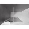 Mexen Velar ścianka prysznicowa rozsuwana Walk-in 80 x 200 cm, grafit 8 mm, chrom - 871-080-000-43-01
