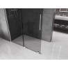 Mexen Velar ścianka prysznicowa rozsuwana Walk-in 160 x 200 cm, grafit 8 mm, chrom - 871-160-000-43-01