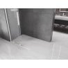 Mexen Velar ścianka prysznicowa rozsuwana Walk-in 90 x 200 cm, szron 8 mm, biała - 871-090-000-33-20