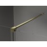 Mexen Velar ścianka prysznicowa rozsuwana Walk-in 85 x 200 cm, szron 8 mm, złota szczotkowana - 871-085-000-33-55