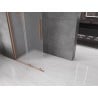 Mexen Velar ścianka prysznicowa rozsuwana Walk-in 100 x 200 cm, szron 8 mm, miedź szczotkowana - 871-100-000-33-65