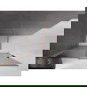 Mexen Velar ścianka prysznicowa rozsuwana Walk-in 130 x 200 cm, grafit 8 mm, miedź szczotkowana - 871-130-000-43-65